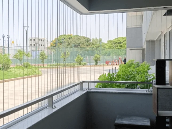 Conical Tensile Roofing Shed